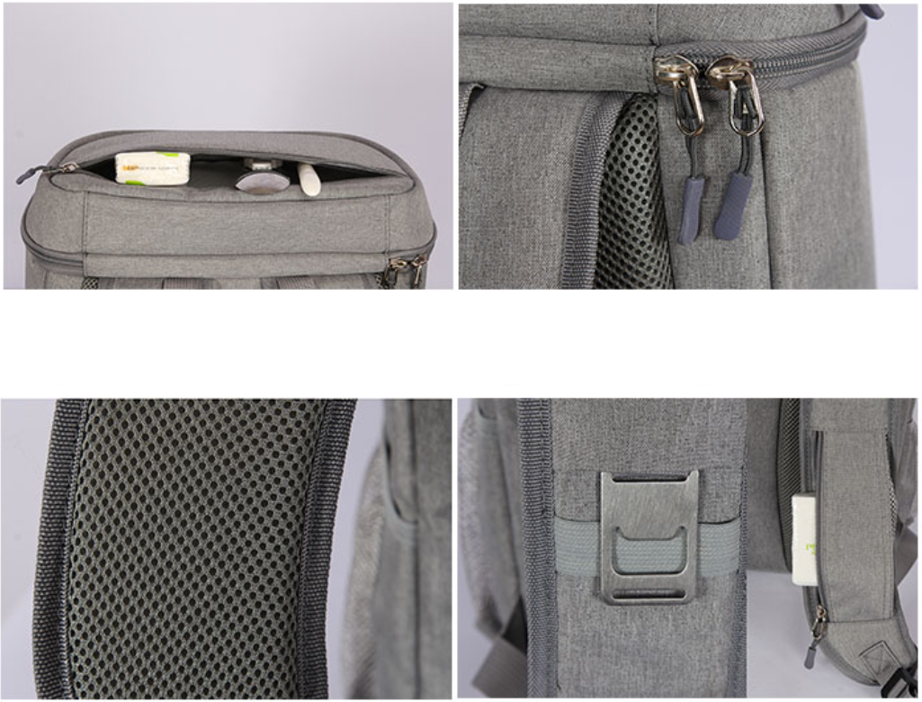 Sac à Dos Lunch Box Gris