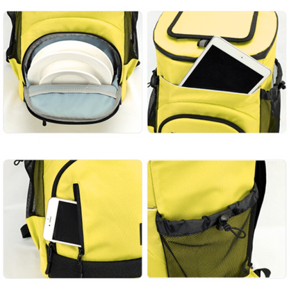 Sac à Dos Isotherme Jaune 33L