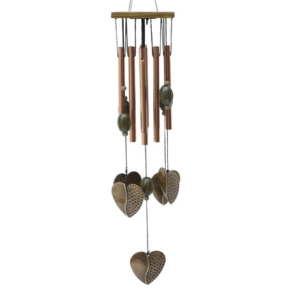 Carillon Extérieur à Huit Tubes avec Cœurs