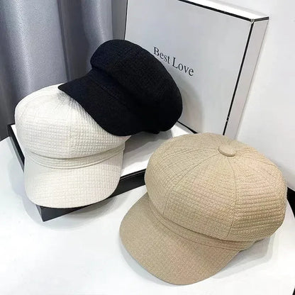 Casquette Gavroche Femme Hiver Chic