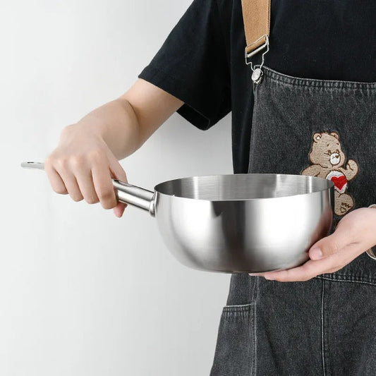 Casserole à Induction Polyvalente en Acier Inoxydable