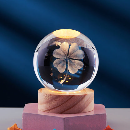 LumiOrb | Lumière en cristal 3D créative