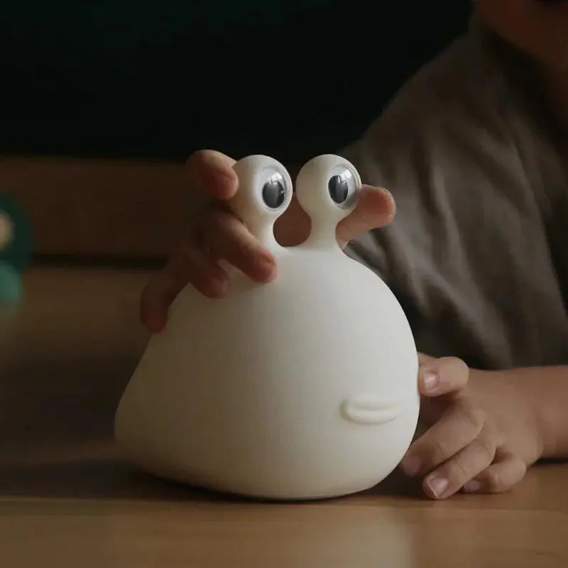 Lampe de chevet Limace Rechargeable en Silicone pour Enfants
