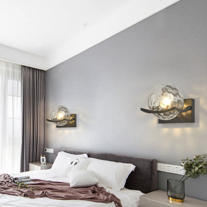 Applique Murale LED Moderne en Verre – Design Élégant et Écologique pour Salon, Chambre et Couloir