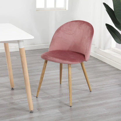 Lot de 4 Chaises Scandinaves Velours