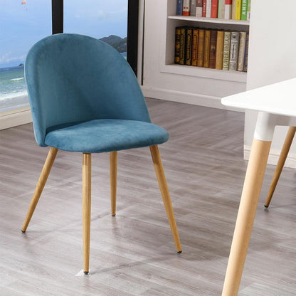 Lot de 4 Chaises Scandinaves Velours