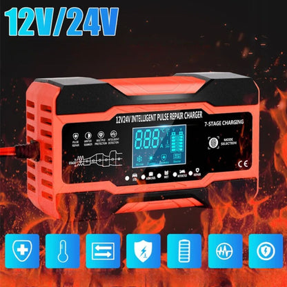 CHARGEUR BATTERIE VOITURE | Simple Charger 12/24V-10/5A™
