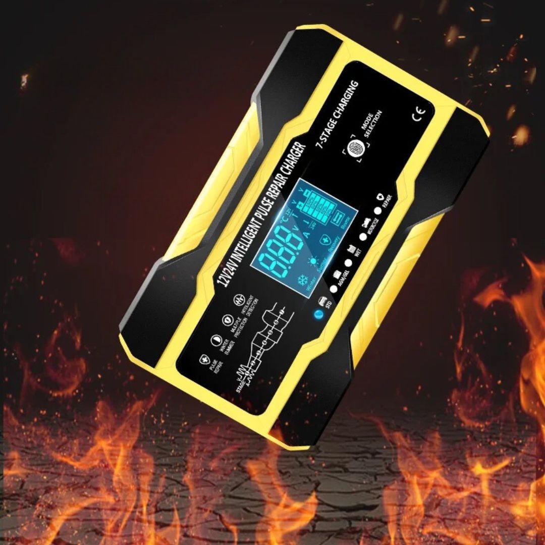 CHARGEUR BATTERIE VOITURE | Simple Charger 12/24V-10/5A™