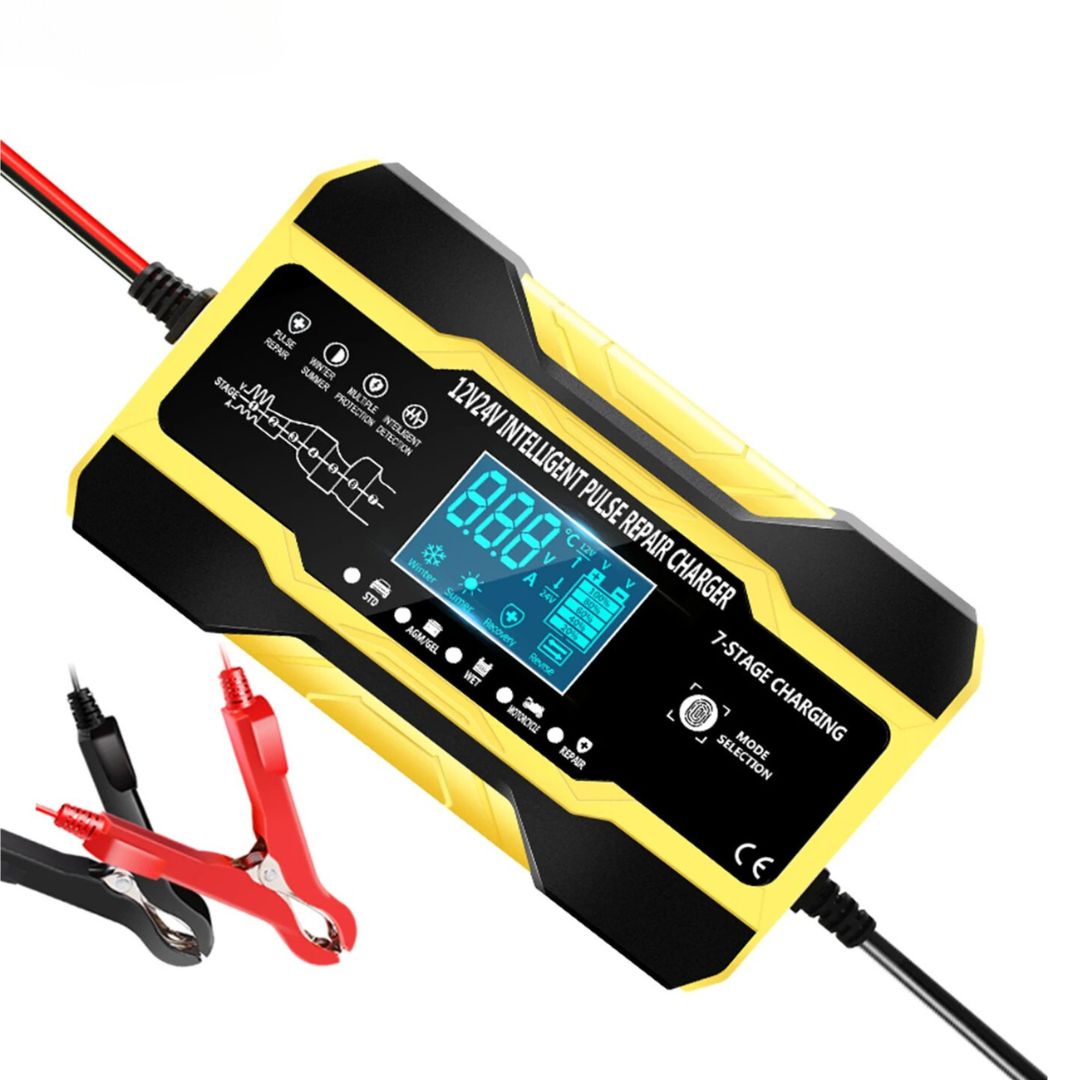 CHARGEUR BATTERIE VOITURE | Simple Charger 12/24V-10/5A™