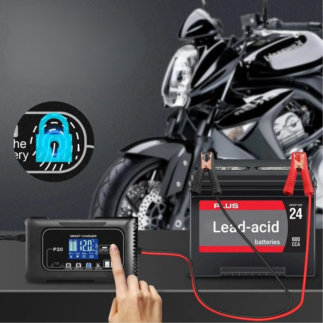 CHARGEUR BATTERIE VOITURE | Smart Battery 12/24V - 20/10A™