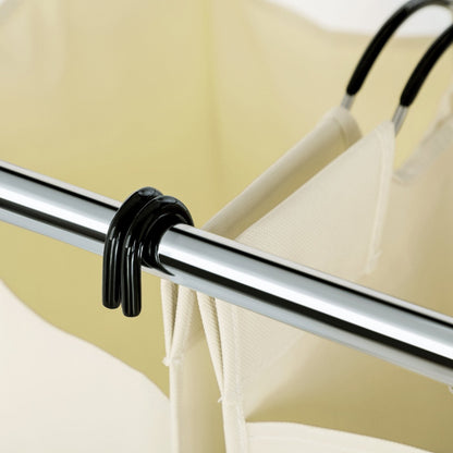 Chariot à Linge avec 3 Sacs Amovibles