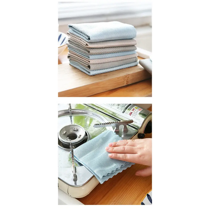 Chiffons magiques en microfibre de bambou