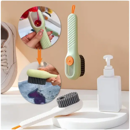 CleanSweep - Brosse à chaussure avec distributeur