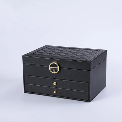 Coffret à bijoux design avec tiroirs