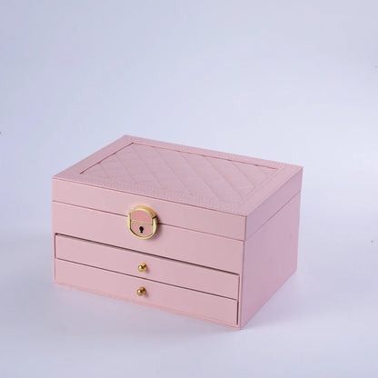 Coffret à bijoux design avec tiroirs