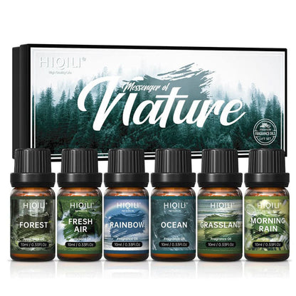 Coffret huiles essentielles - Nature sauvage 6x10ml