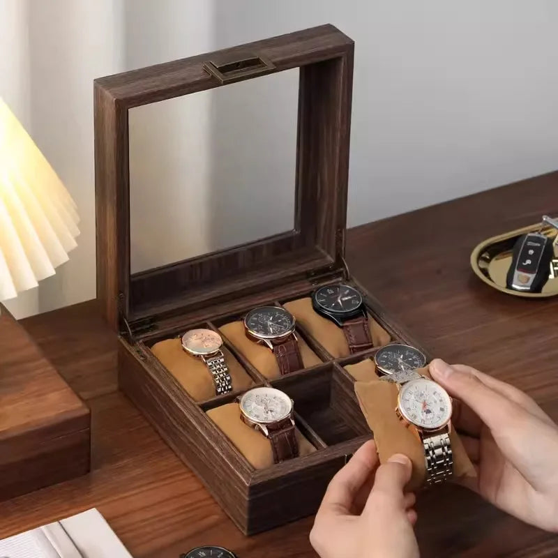 Coffret montres luxe pour 6 montres
