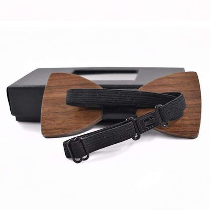 Coffret Noeud Papillon Bois - Nuda