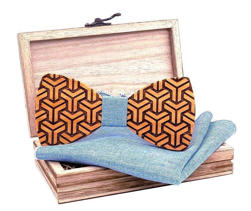Coffret Noeud Papillon Bois - Phalanger