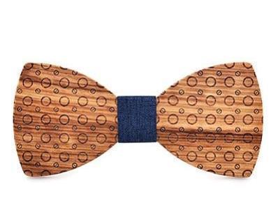 4 Coffret Noeud Papillon Bois - Sixties