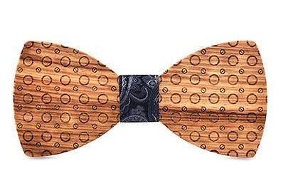 5 Coffret Noeud Papillon Bois - Sixties