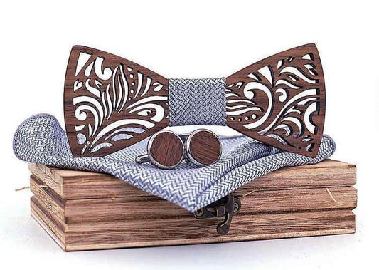 Coffret Noeud Papillon Bois - Sweet