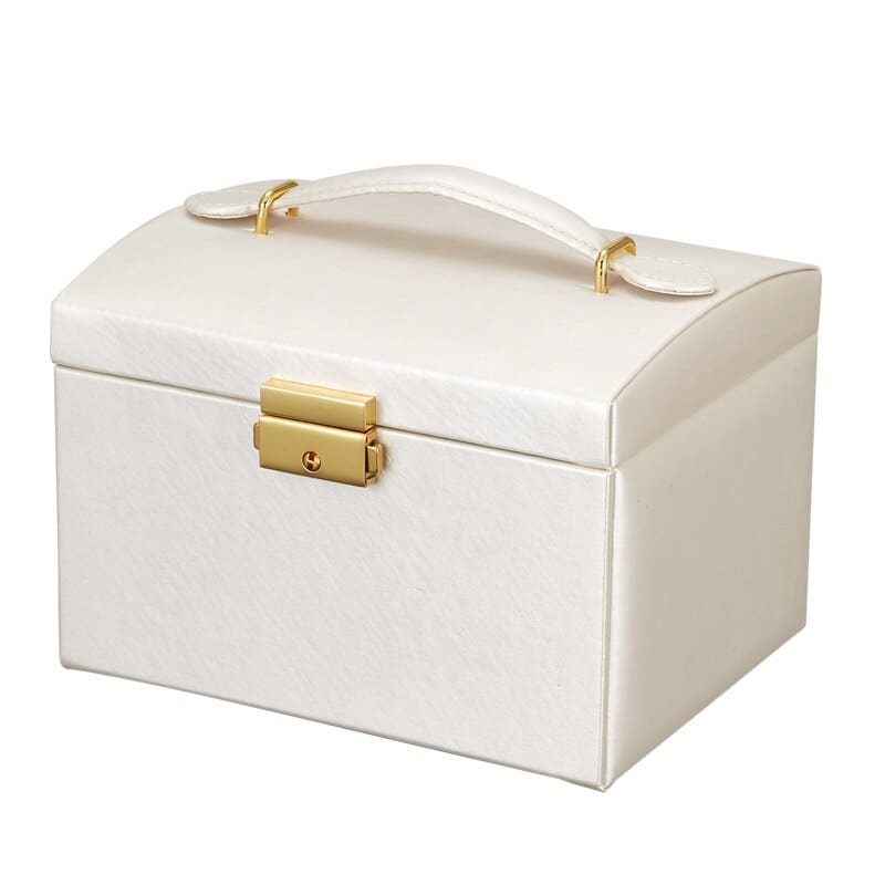 Coffret rangement bijoux à compartiments