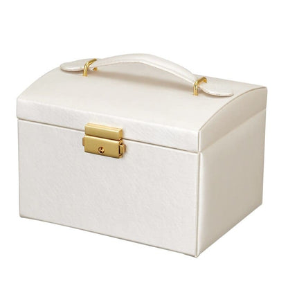 Coffret rangement bijoux à compartiments