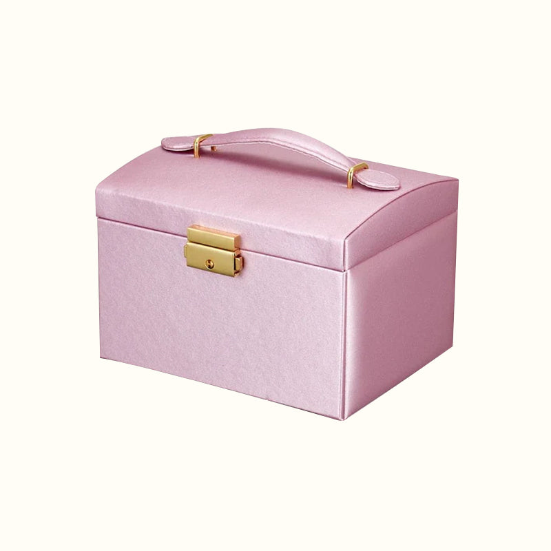 Coffret rangement bijoux à compartiments