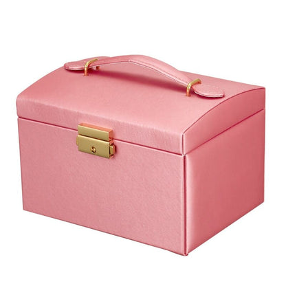 Coffret rangement bijoux à compartiments