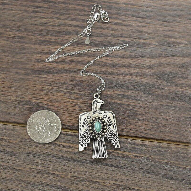 Collier pendentif colombe indienne