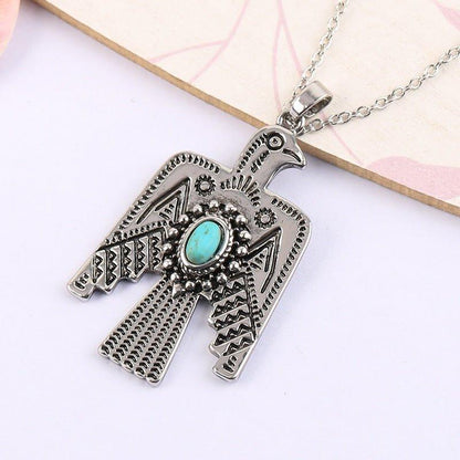 Collier pendentif colombe indienne - MonPendentif