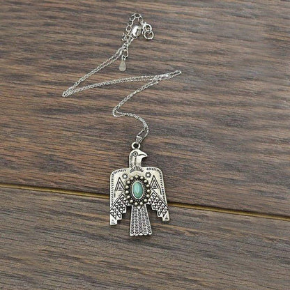 Collier pendentif colombe indienne
