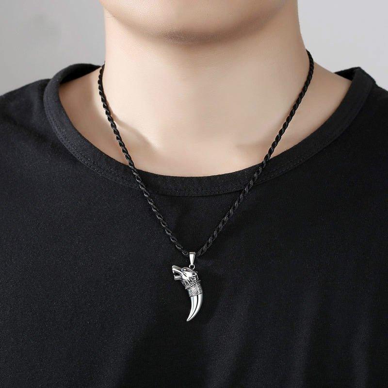 Collier pendentif corne de loup - MonPendentif
