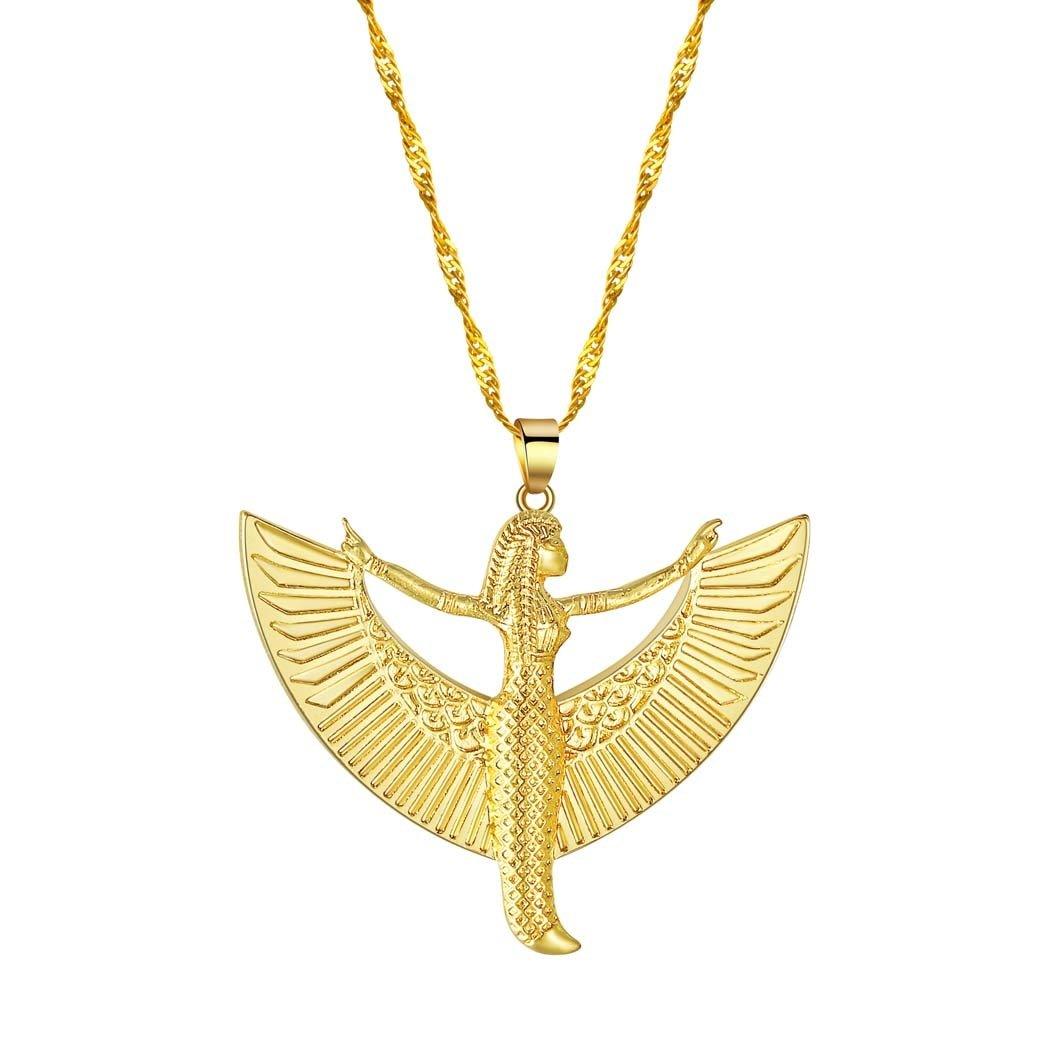 Collier pendentif égyptien déesse Isis