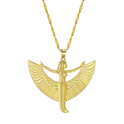 Collier pendentif égyptien déesse Isis