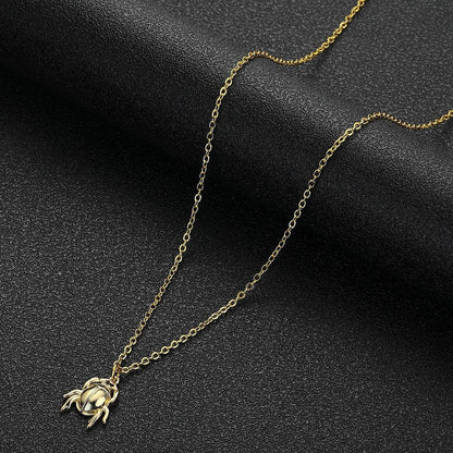 Collier pendentif égyptien scarabée minimaliste