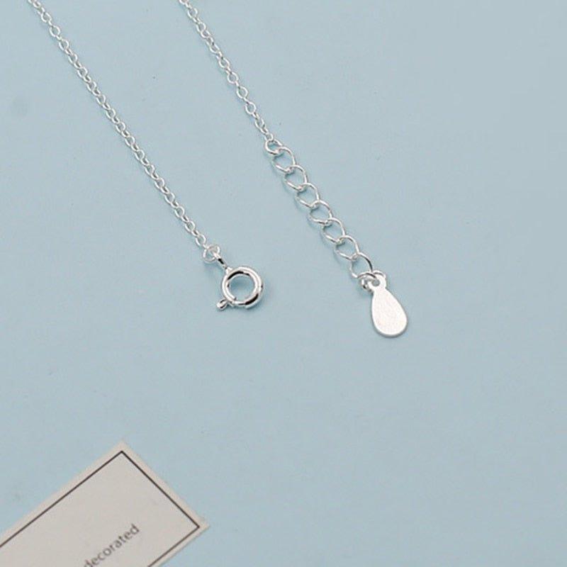 Collier pendentif éléphant plat argent 925