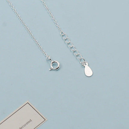 Collier pendentif éléphant plat argent 925