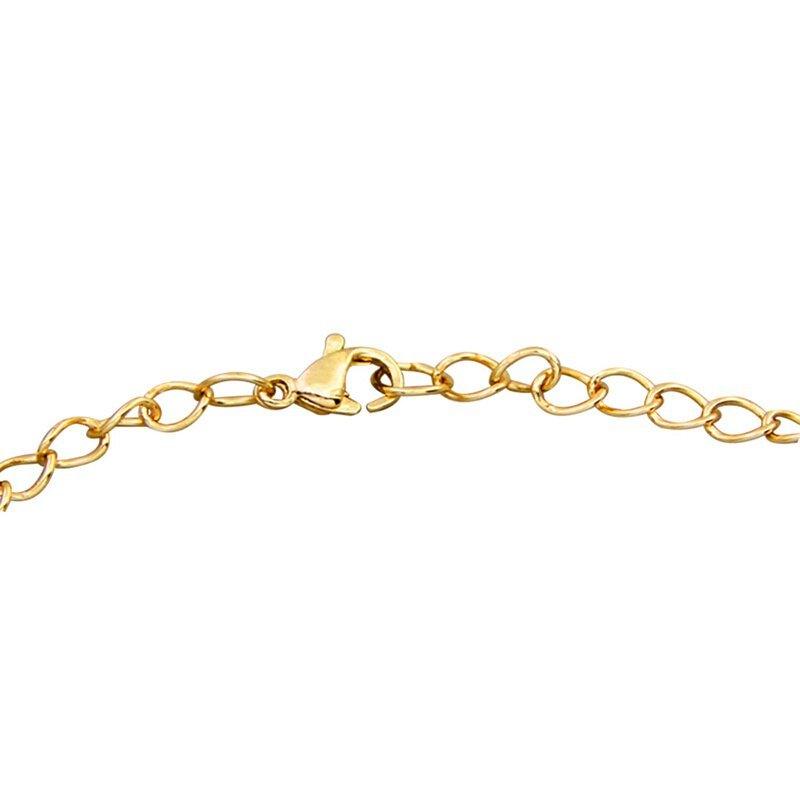 Collier pendentif ovale femme en camée différentes couleurs plaqué or