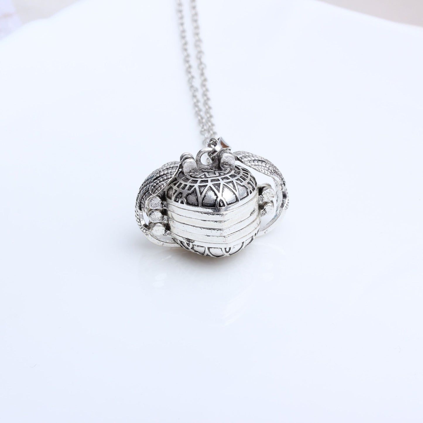 Collier pendentif porte photo cœur ailes argent / or / or rose