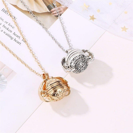 Collier pendentif porte photo multi photos plaqué or / argent