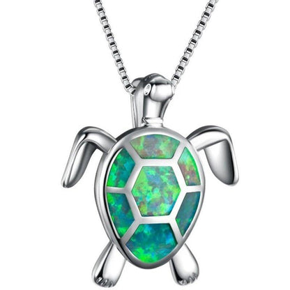 Collier pendentif tortue de mer - MonPendentif