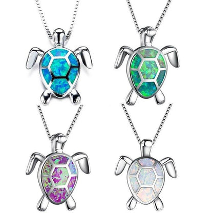 Collier pendentif tortue de mer