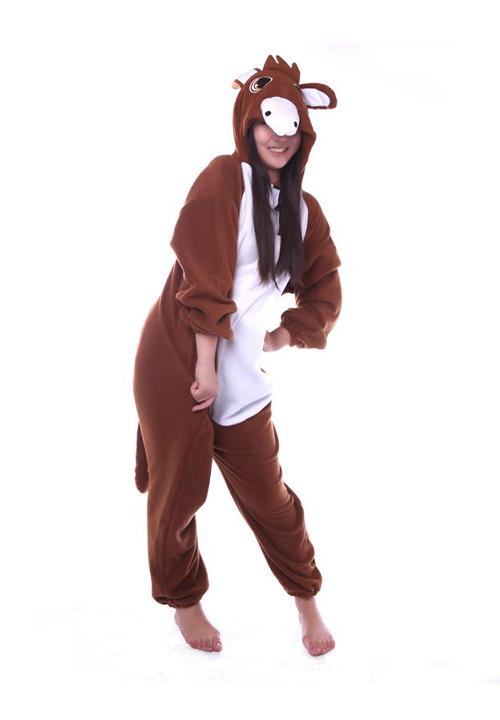 Combinaison Pyjama Âne Brun