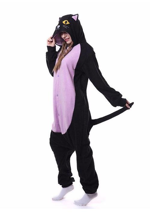 Combinaison Pyjama Chat Nocturne