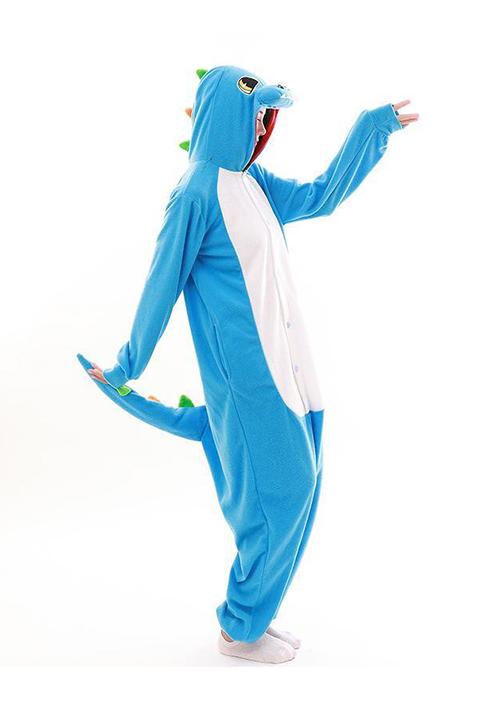 Combinaison Pyjama Dinosaure Bleu