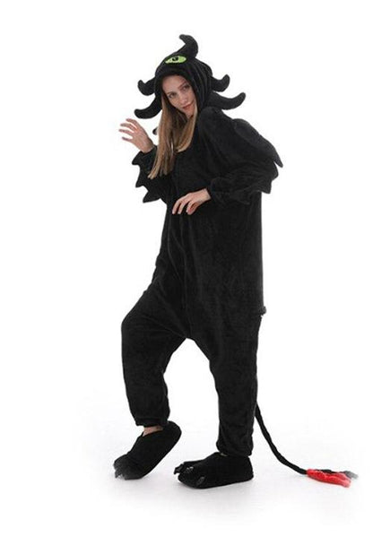 Combinaison Pyjama Krokmou Noir