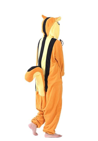 Combinaison Pyjama Écureuil Orange