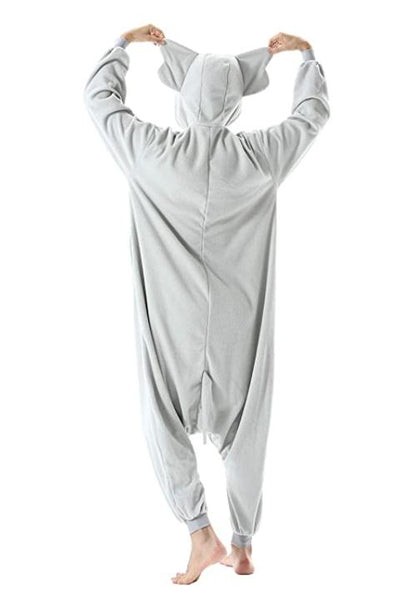 Combinaison Pyjama Éléphant Gris